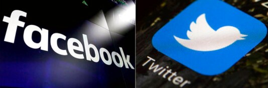 FILE - This combination of photos shows logos for social media platforms Facebook and Twitter. Facebook and Twitter moved quickly this week to limit the spread of a disputed tabloid story promising new twists in the saga of Joe Bidens relationship with Ukraine. President Donald Trump's campaign quickly seized on the story in the New York Post but the report raised more questions than answers, including about the authenticity of an email at the center of the story. Wednesday morning Oct. 14, 2020, hours after the story's publication, a Facebook spokesman tweeted that the company was limiting its distribution on the platform.(AP Photo/File) FILE - This combination of photos shows logos for social media platforms Facebook and Twitter. Facebook and Twitter moved quickly this week to limit the spread of a disputed tabloid story promising new twists in the saga of Joe Bidens relationship with Ukraine. President Donald Trump's campaign quickly seized on the story in the New York Post but the report raised more questions than answers, including about the authenticity of an email at the center of the story. Wednesday morning Oct. 14, 2020, hours after the story's publication, a Facebook spokesman tweeted that the company was limiting its distribution on the platform.(AP Photo/File)