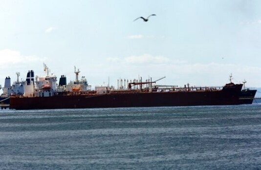 The Iranian oil tanker Forest is anchored off the dock of El Palito refinery near Puerto Cabello, Venezuela, Tuesday, Sept 29, 2020. Forest, the first of three Iranian ships to arrive in Venezuela, is part of the second shipment of fuel from Tehran. (AP Photo/Juan Carlos Hernandez) The Iranian oil tanker Forest is anchored off the dock of El Palito refinery near Puerto Cabello, Venezuela, Tuesday, Sept 29, 2020. Forest, the first of three Iranian ships to arrive in Venezuela, is part of the second shipment of fuel from Tehran. (AP Photo/Juan Carlos Hernandez)