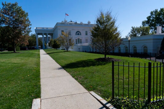 An American flag flies over the White House, Monday, Oct. 5, 2020, in Washington. (AP Photo/Alex Brandon) An American flag flies over the White House, Monday, Oct. 5, 2020, in Washington. (AP Photo/Alex Brandon)