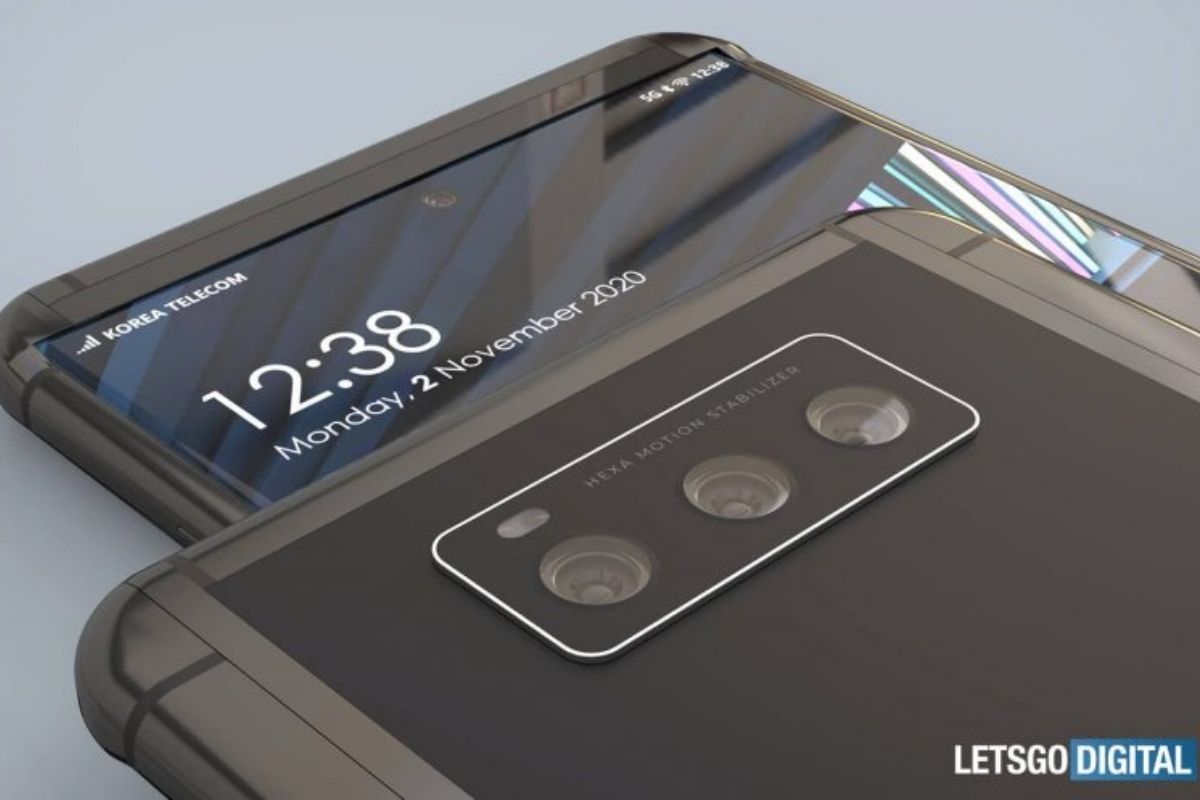  The renders also show that the user might choose to only extend the screen from one side, depending on how bigger they would want to make their screen. (Image Credit: LetsGoDigital)