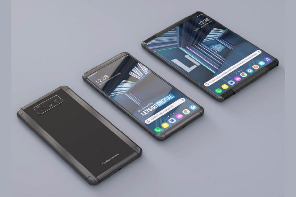  The smartphone will feature a rolling OLED display which will be rolled into a metal housing. According to reports, LG plans to install a sidelock that prevents the screen from rolling out unintentionally, or even too quickly. (Image Credit: LetsGoDigital)