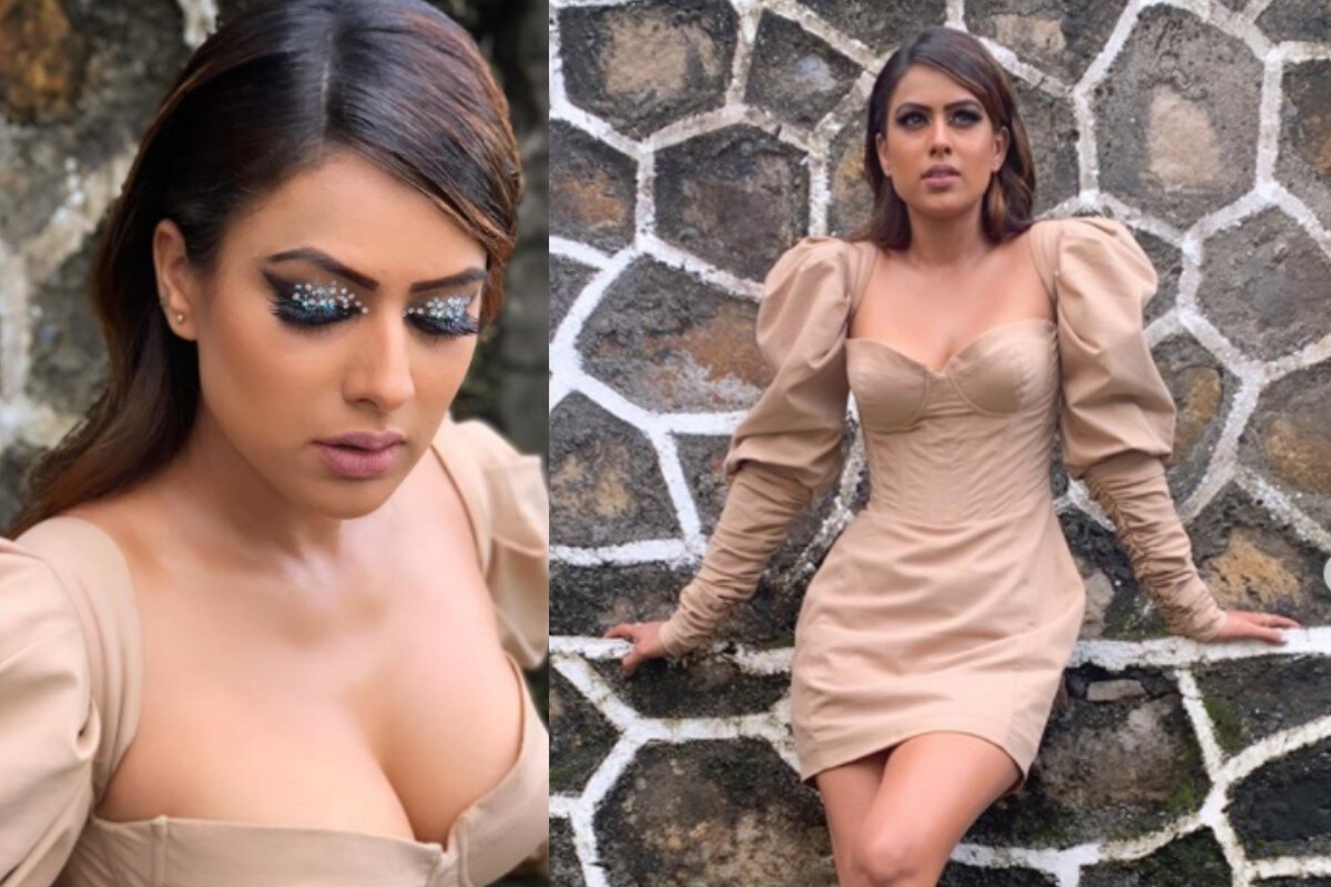 In Pics Nia Sharma In Stunning Dress And Dramatic Eye