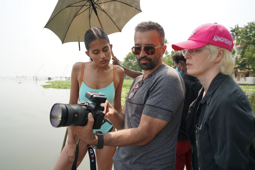 In Pictures The Making Of Kingfisher Calendar 2021 News18   1604588896 The Kingfisher Calendar 2021 Gehna Mahiarya 2 