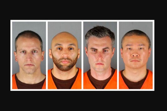 FILE - This combination of photos provided by the Hennepin County Sheriff's Office in Minnesota on Wednesday, June 3, 2020, shows from left, former Minneapolis police officers Derek Chauvin, J. Alexander Kueng, Thomas Lane and Tou Thao. The trial of the four former officers charged in the death of George Floyd is expected to generate massive public interest when it begins in March. (Hennepin County Sheriff's Office via AP) FILE - This combination of photos provided by the Hennepin County Sheriff's Office in Minnesota on Wednesday, June 3, 2020, shows from left, former Minneapolis police officers Derek Chauvin, J. Alexander Kueng, Thomas Lane and Tou Thao. The trial of the four former officers charged in the death of George Floyd is expected to generate massive public interest when it begins in March. (Hennepin County Sheriff's Office via AP)
