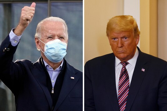 File photos of Democratic candidate and former vice-president Joe Biden and Republican incumbent Donald Trump. File photos of Democratic candidate and former vice-president Joe Biden and Republican incumbent Donald Trump.