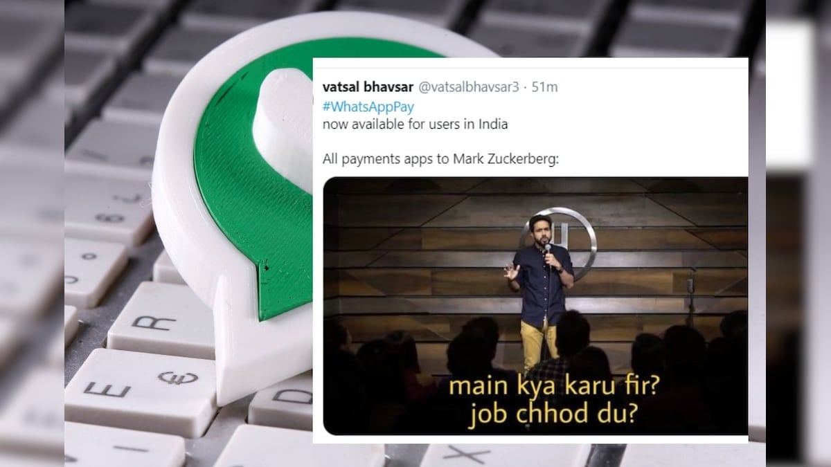 WhatsApp Pay is Finally Live for Indian Users and Twitter is Paying Back With Hilarious Memes