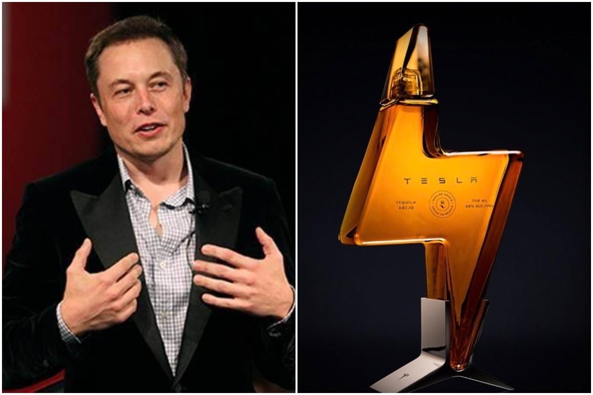 Elon Musk Just Launched 'Tesla Tequila' in Lightning Shaped Bottles, They are Sold Out Already