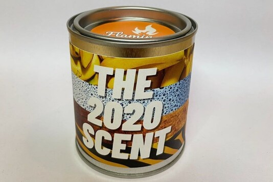 2020 scent candle.
(Credit: Flaming Crap)