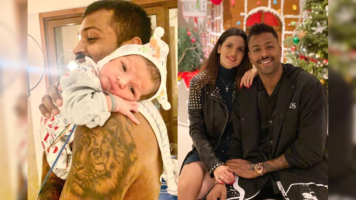 Hardik Pandya Shares Priceless Moments with Son Agastya, See Natasha's Cute Reaction