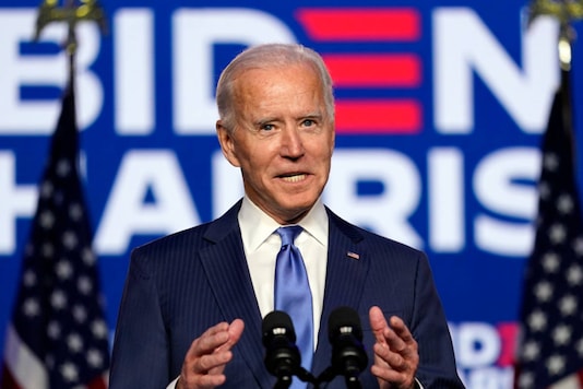 Democratic President Joe Biden in Wilmington, Del. (AP Photo/Carolyn Kaster)