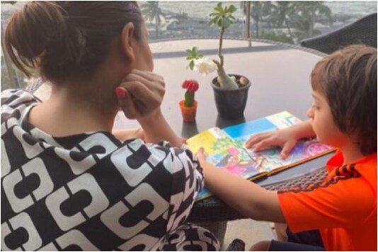 Gauri Khan and AbRam