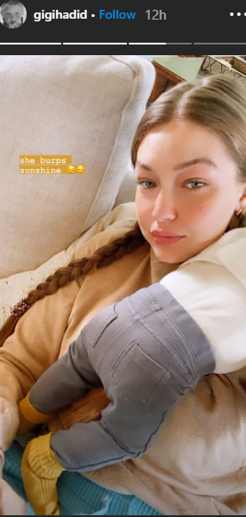 Did Gigi Hadid give birth to her baby girl on a farm?