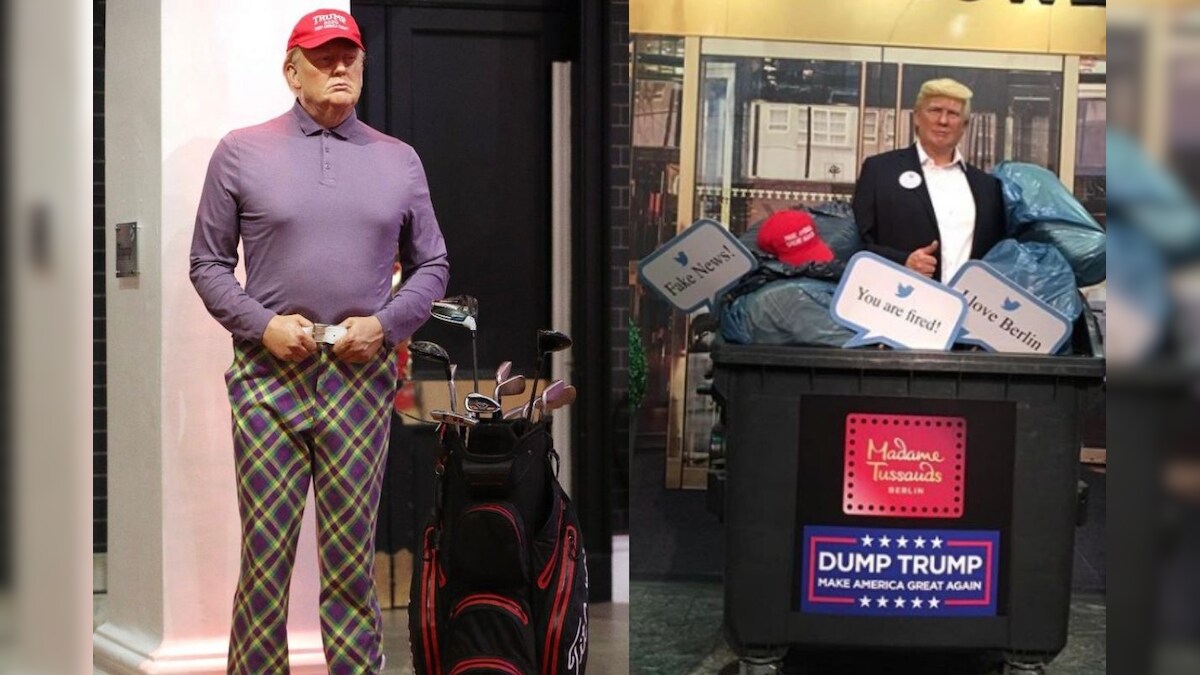 Madame Tussauds London Redresses Trump's Wax Figurine in Golf Attire, Earns Chuckles From Netizens