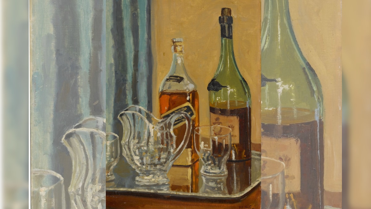 Winston Churchill's Painting of Favourite Whisky May Fetch £250,000 at Sotheby's Auction