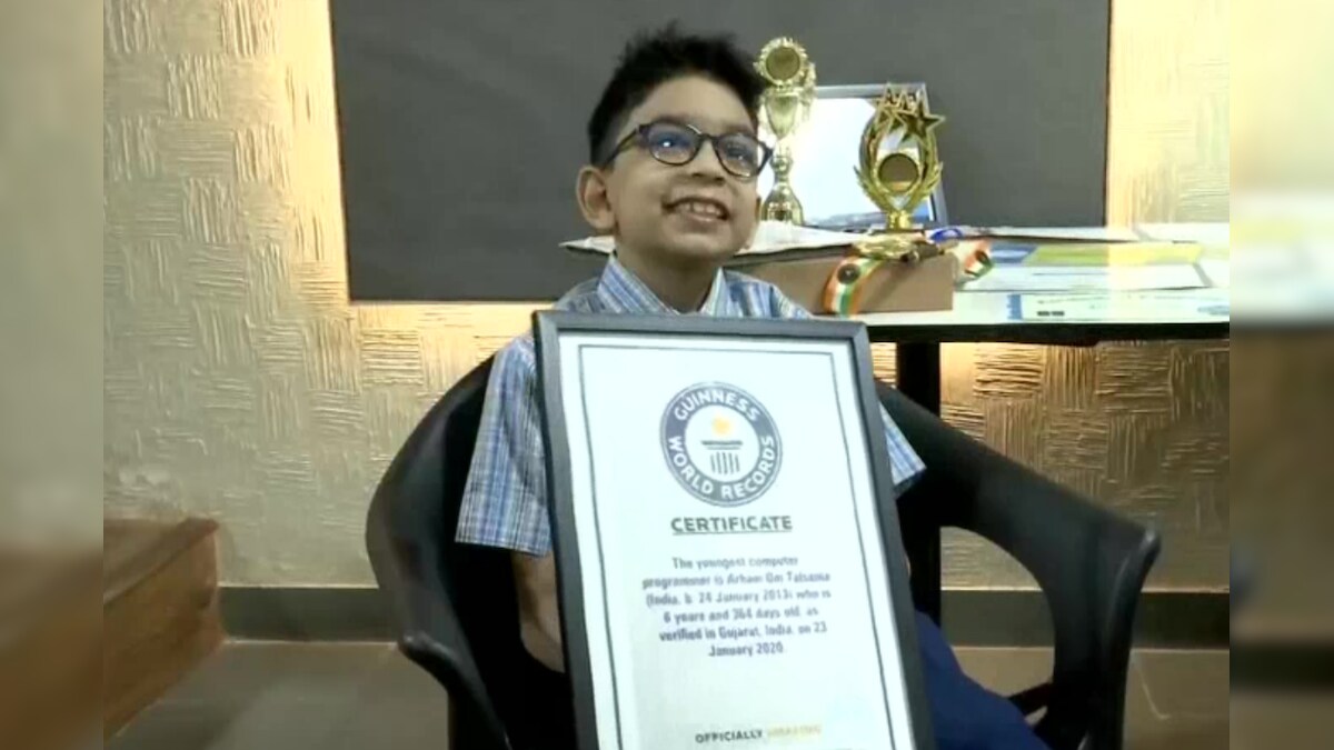 Class 2 Boy From Ahmedabad Enters Guinness Records as World’s Youngest Computer Programmer