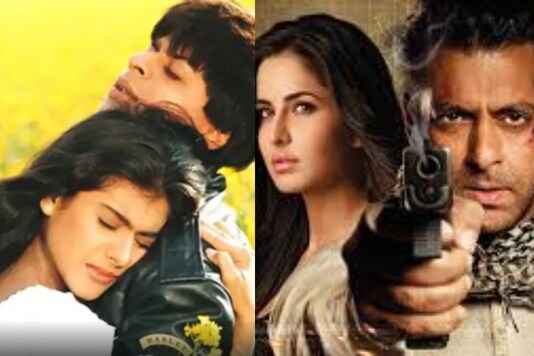 DDLJ and Ek Tha Tiger posters DDLJ and Ek Tha Tiger posters