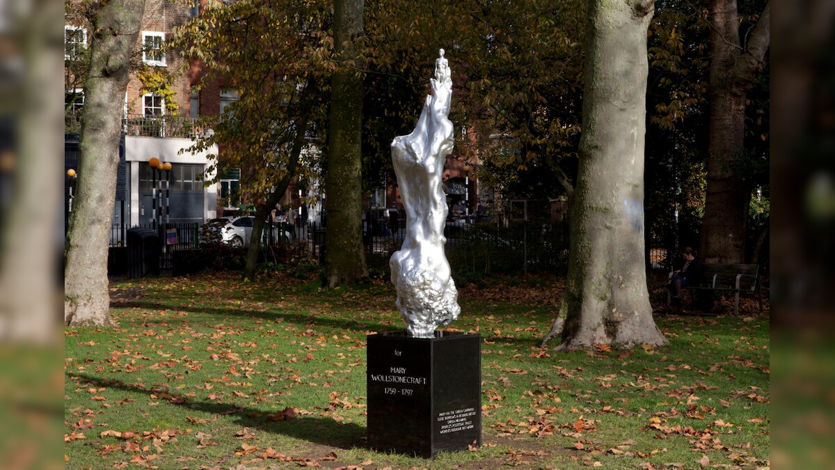 Nude Statue in London to Honour Feminist Mary Wollstonecraft Faces Backlash, Gets Taped Up