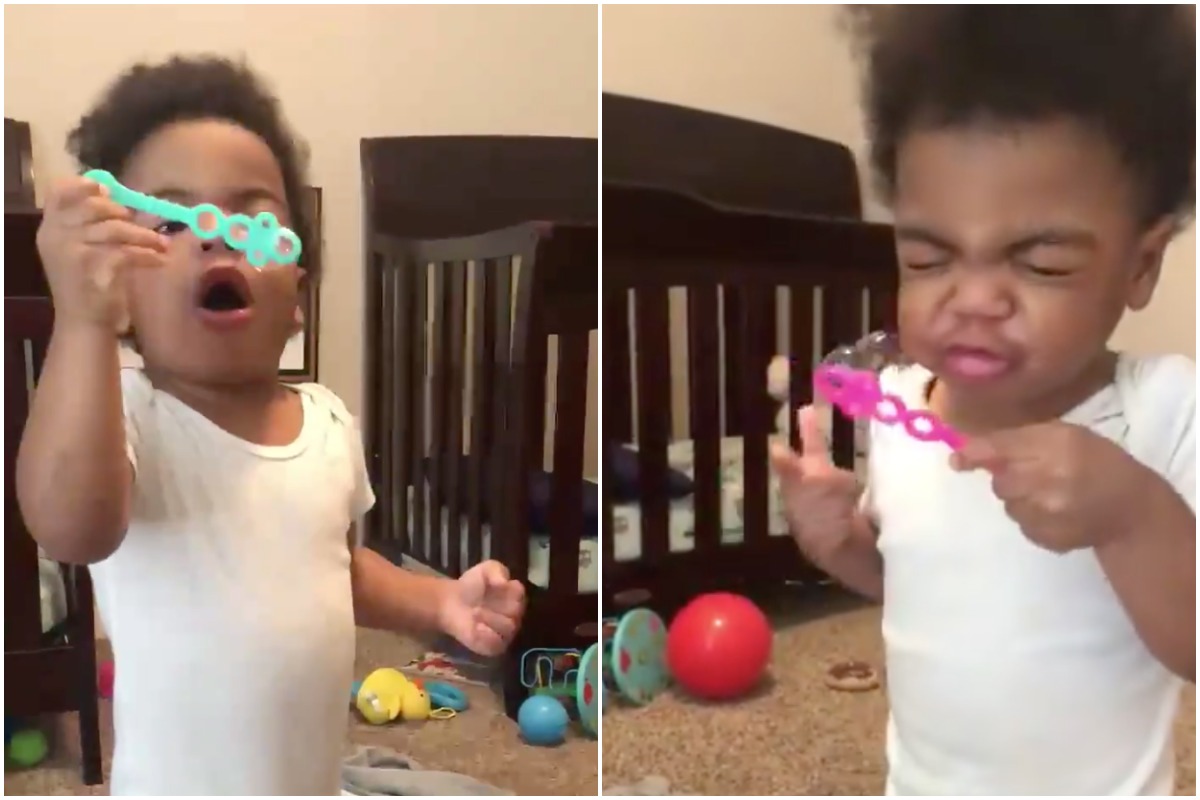 Watch Hilarious Video Capturing Twin Babies Trying to Blow