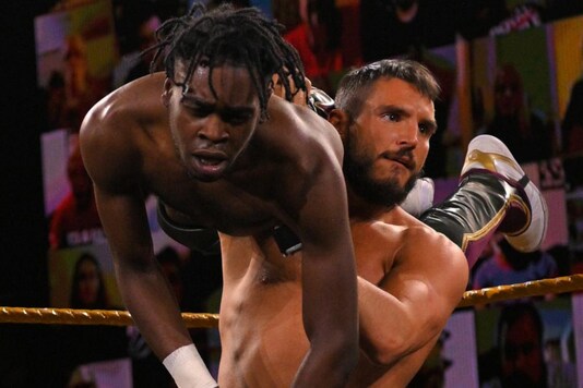 Leon Ruff and Johnny Gargano (Photo Credit: WWE)