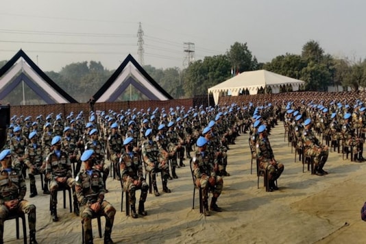 Indian UN peacekeeping troops ready to leave for S Sudan. (ANI) Indian UN peacekeeping troops ready to leave for S Sudan. (ANI)