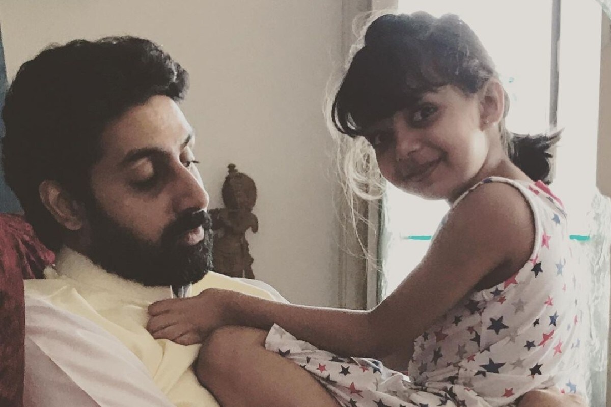 Abhishek Bachchan's Candid Picture with Birthday Girl Aaradhya is