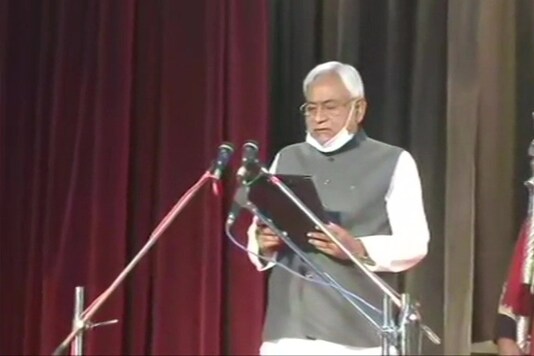Nitish Kumar swears in as Chief Minister of Bihar