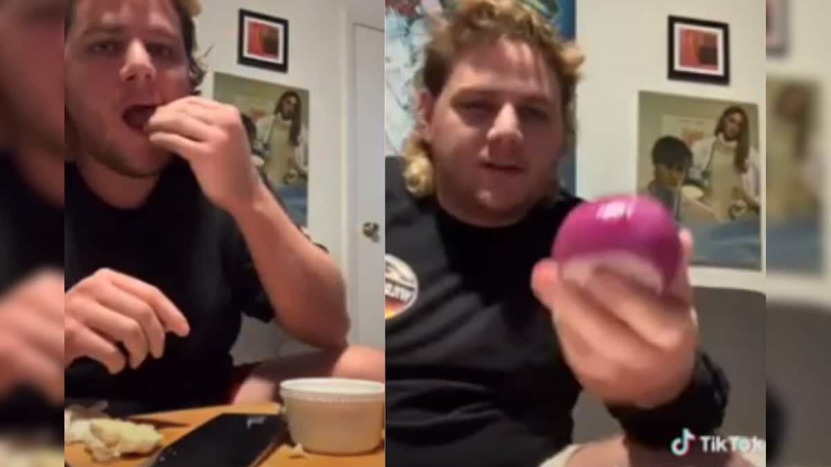 Covid Positive Man Munches on Raw Onion, Garlic to Show Loss of Taste, Video Goes Viral on TikTok