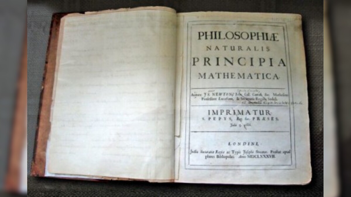 Isaac Newton's First Copies of 'Principia's Was More Widely Read Than
