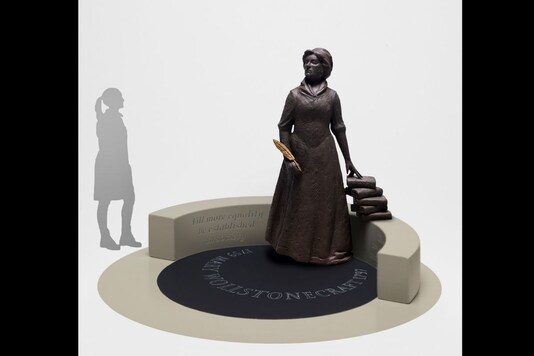The statue of women’s rights champion Mary Wollstonecraft by British sculptor Martin Jennings. (Credit: Steve Russell Studios via REUTERS) The statue of women’s rights champion Mary Wollstonecraft by British sculptor Martin Jennings. (Credit: Steve Russell Studios via REUTERS)