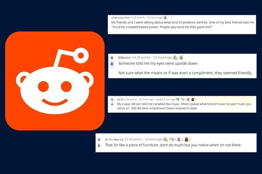 Weirdest compliments Redditors have received. 