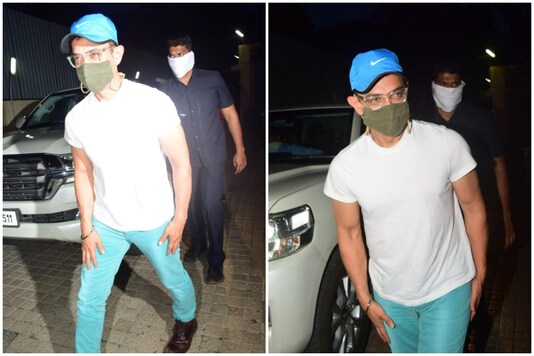 Aamir Khan at PVR Juhu.