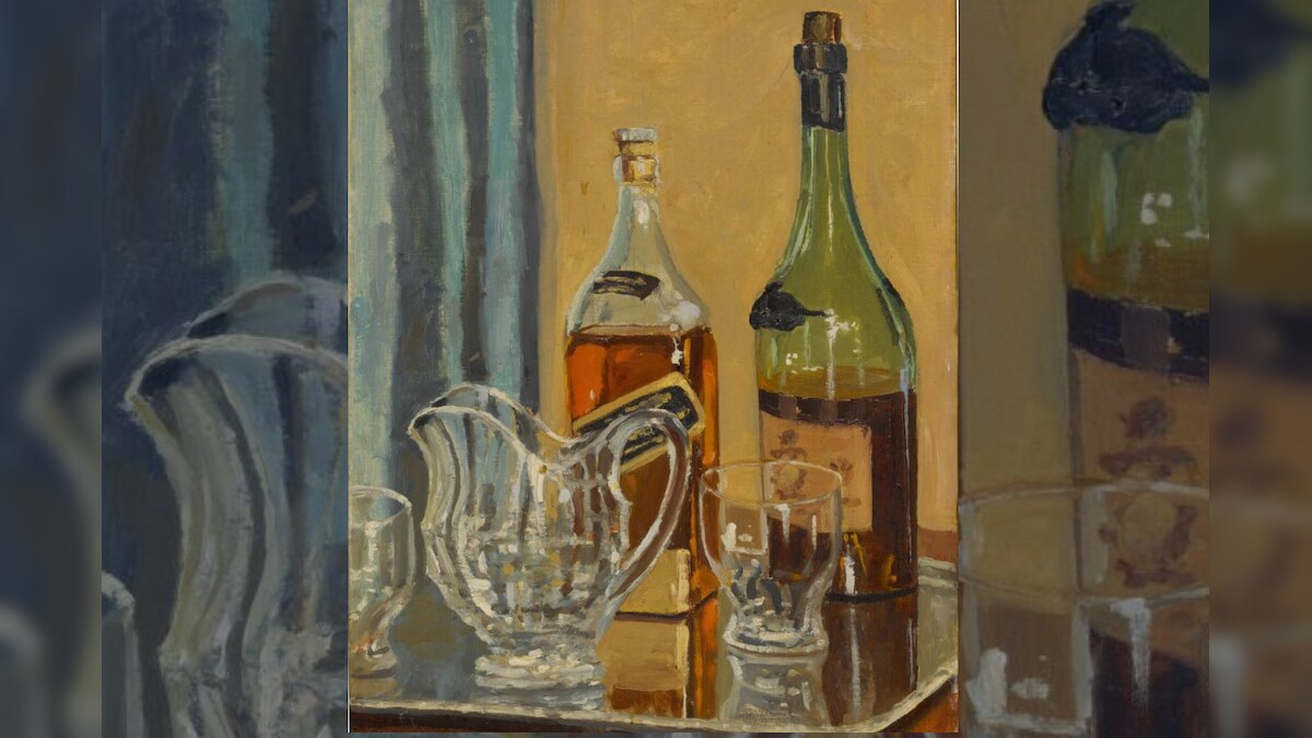 Rare Painting of Whisky Bottle by Winston Churchill Sells For Over 1.3 Million Dollars