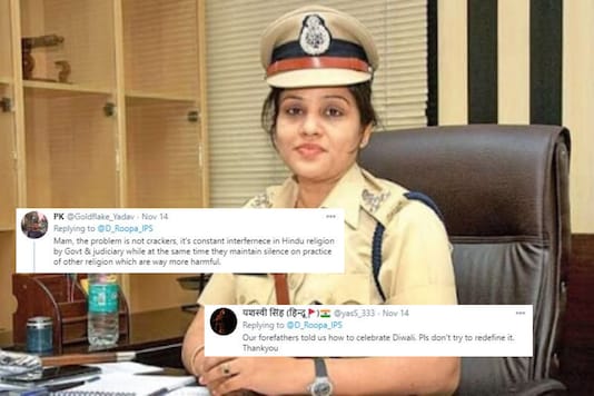 Karnataka IPS Officer Faces Backlash on Twitter for Saying Firecrackers Not a 'Hindu Tradition' Karnataka IPS Officer Faces Backlash on Twitter for Saying Firecrackers Not a 'Hindu Tradition'