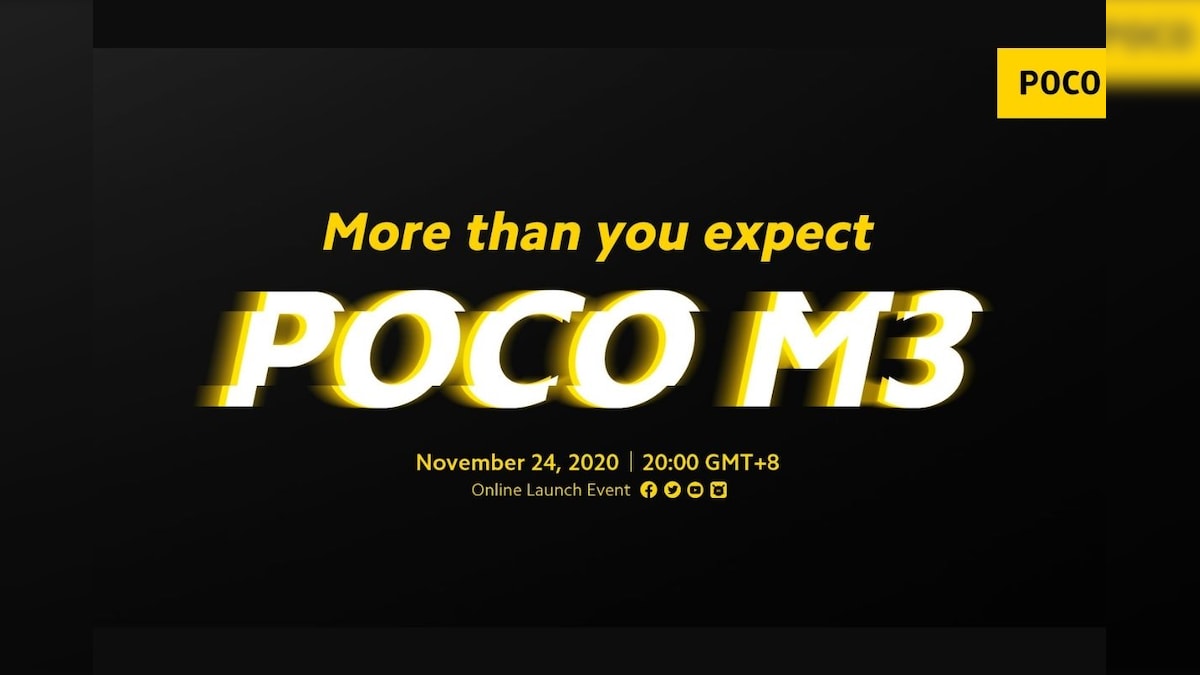 Poco M3 Launch Scheduled for November 24: Expected Specifications, Price and Availability