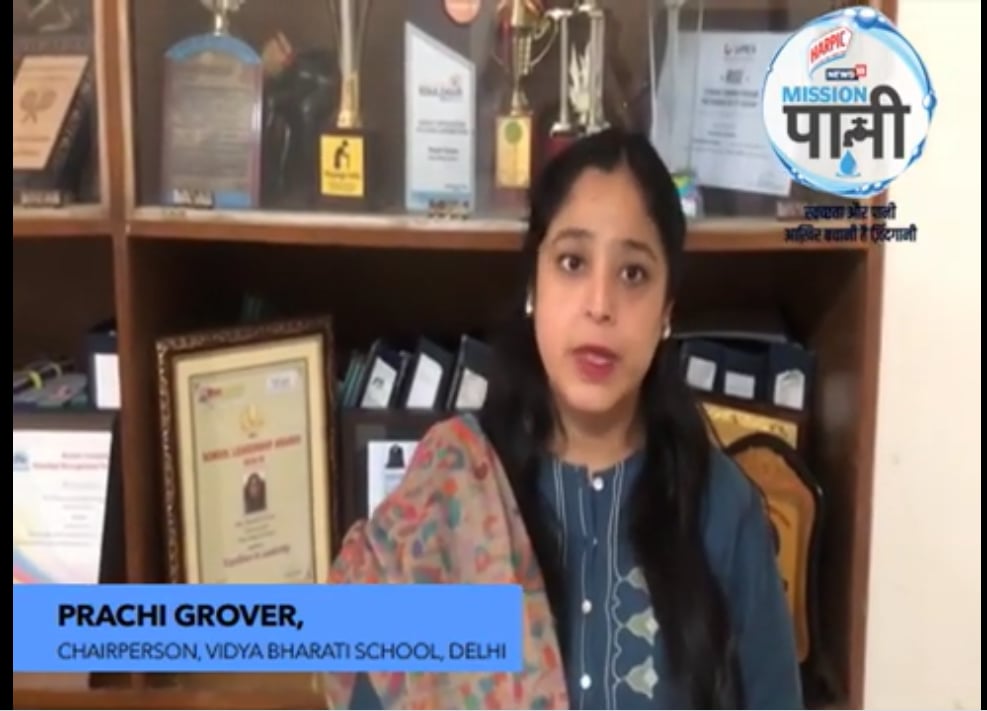 PRACHI GROVER, CHAIRPERSON, VIDYA BHARATI SCHOOL, DELHI