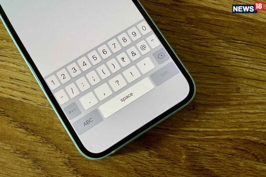 iPhone display