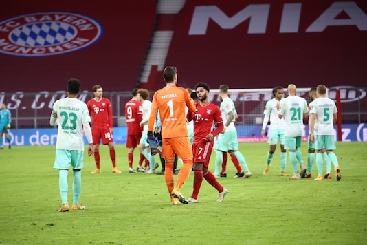 Bremen Ends Bayern's 9-game Winning Run With 1-1 Draw (Photo Credit Bayern Munich Twitter) Bremen Ends Bayern's 9-game Winning Run With 1-1 Draw (Photo Credit Bayern Munich Twitter)