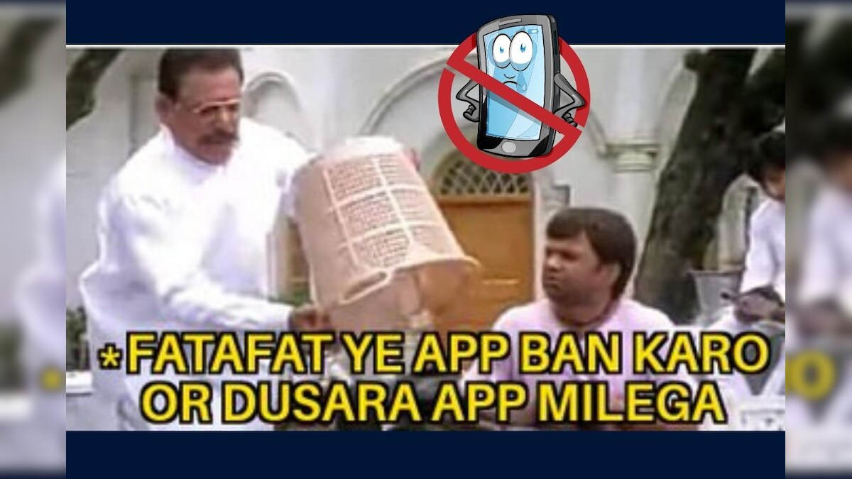 Govt Ban on 43 Chinese Apps Once again Unleashes Desi Meme Fest on Twitter