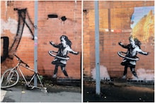 Was Bike Beside Banksy's Latest Artwork in England Really Stolen? Here's What Happened