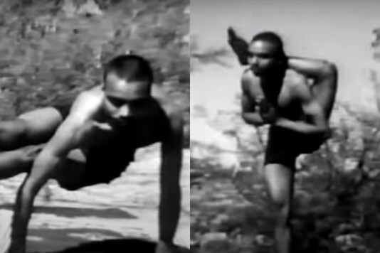 Screengrab from the original video that was shot in 1938 and posted on youtube in 2006. (Credit: Youtube)
