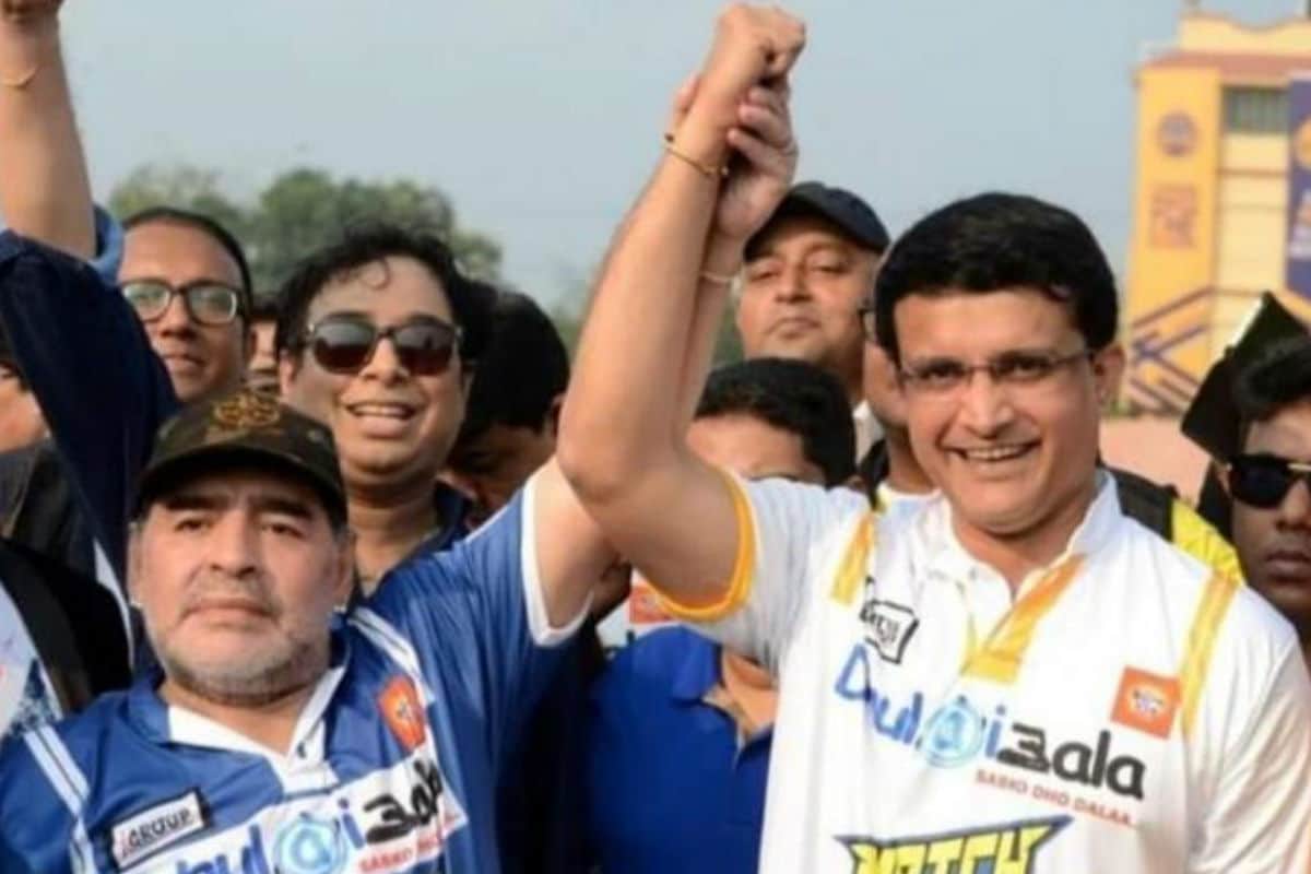 Diego Maradona Passes Away; Sourav Ganguly, Suresh Raina & Other Cricketers Pay Rich Tributes