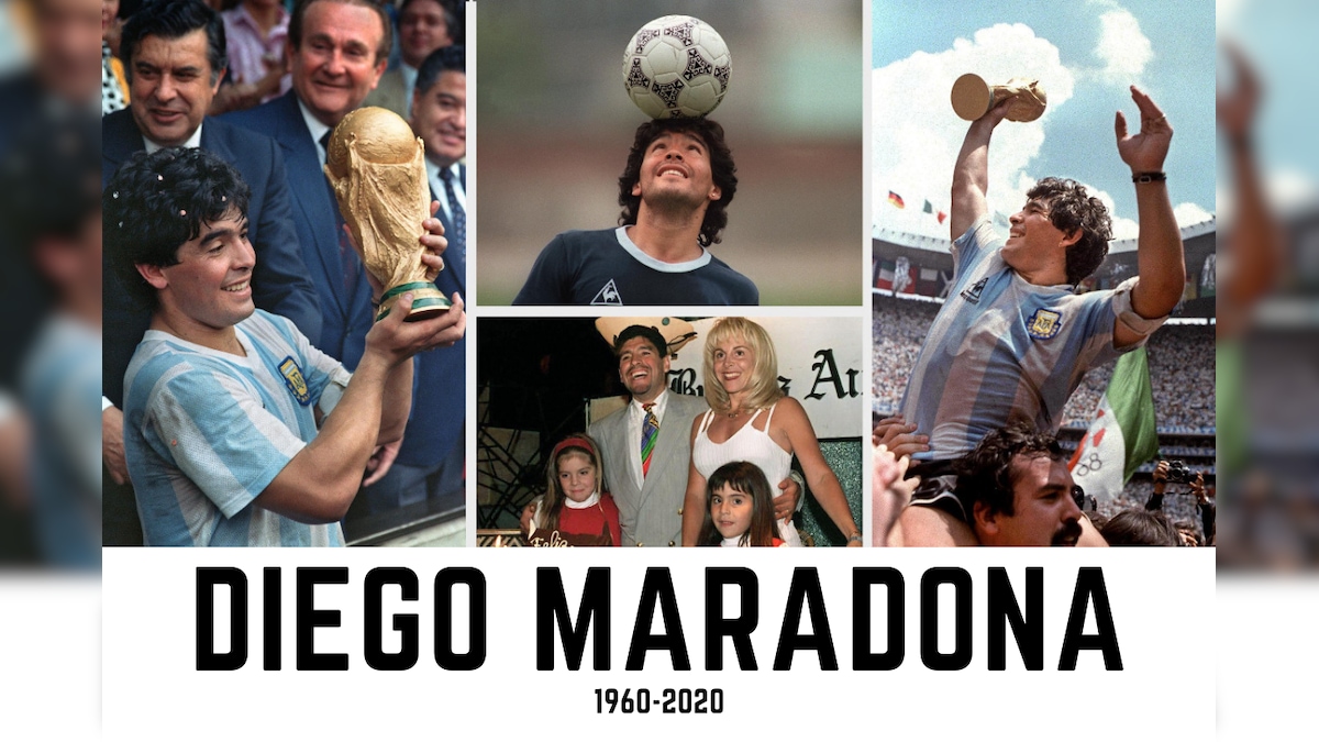 Football Legend Diego Maradona Dies at 60 Following Heart Attack, Tributes Pour in