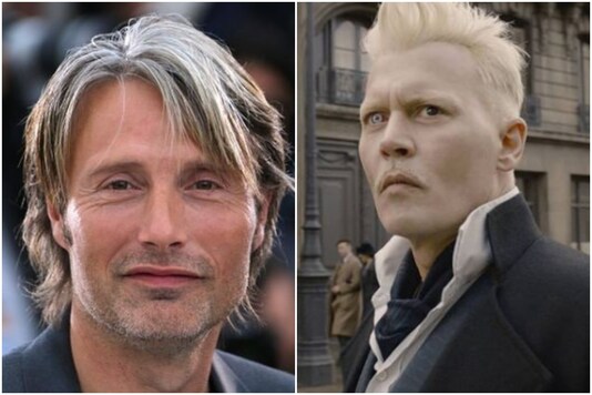 Mads Mikkelsen (L) is new Gellert Grindelwald in 'Fantastic Beasts' franchise