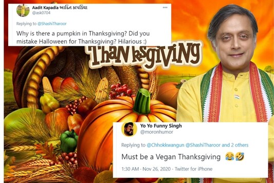 A barrage of hilarious responses were posted in response to Tharoor's tweet. 