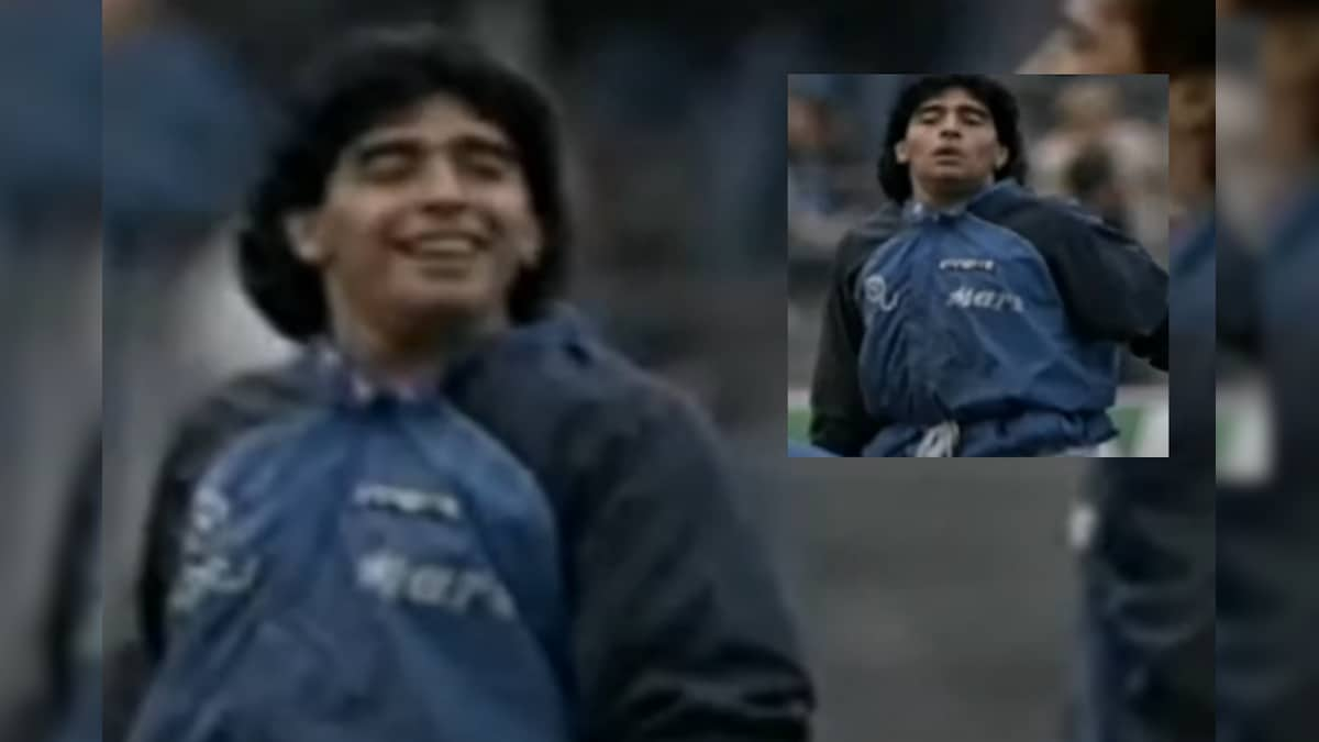 Maradona's Impromptu Warm-up Jig in 1989 UEFA Cup is Why He's Considered the GOAT of Football