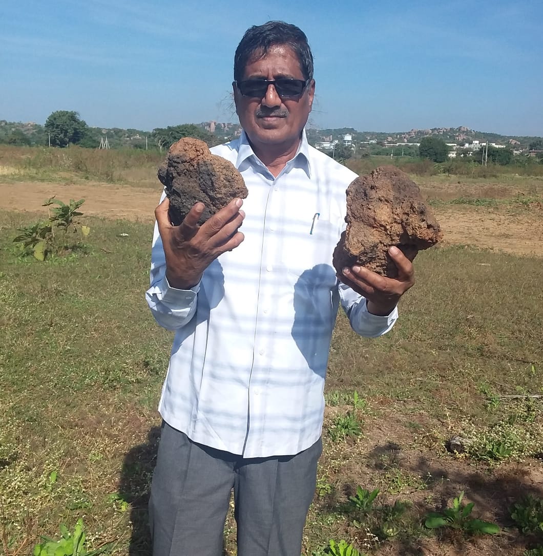 Object with Brahmi Inscription of Ashokan Period Found in Telangana's