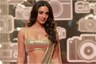 Kiara Advani Looks Fiery in Golden Shimmery Saree, See Pic