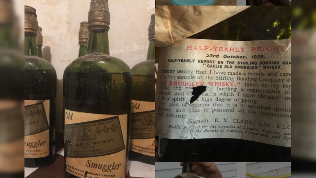 New York Couple Finds 66 Prohibitionera Whiskey Bottles Hidden Inside