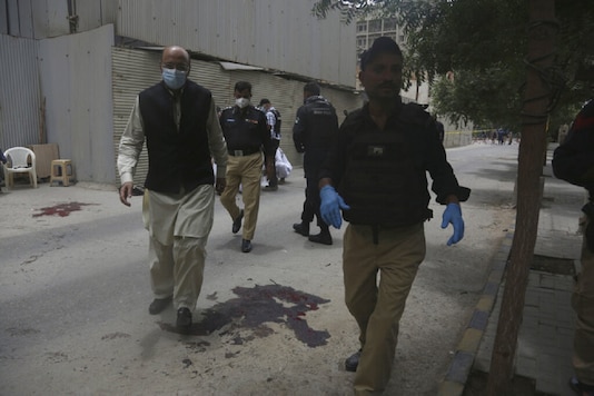 Gambar perwakilan polisi Pakistan.