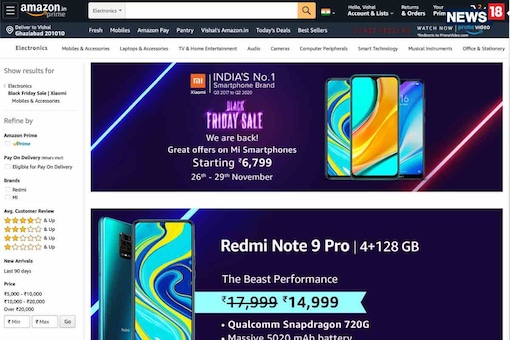 Black Friday Sale: Amazon Has Some Cool Smartphone Deals With Xiaomi, OnePlus And Samsung